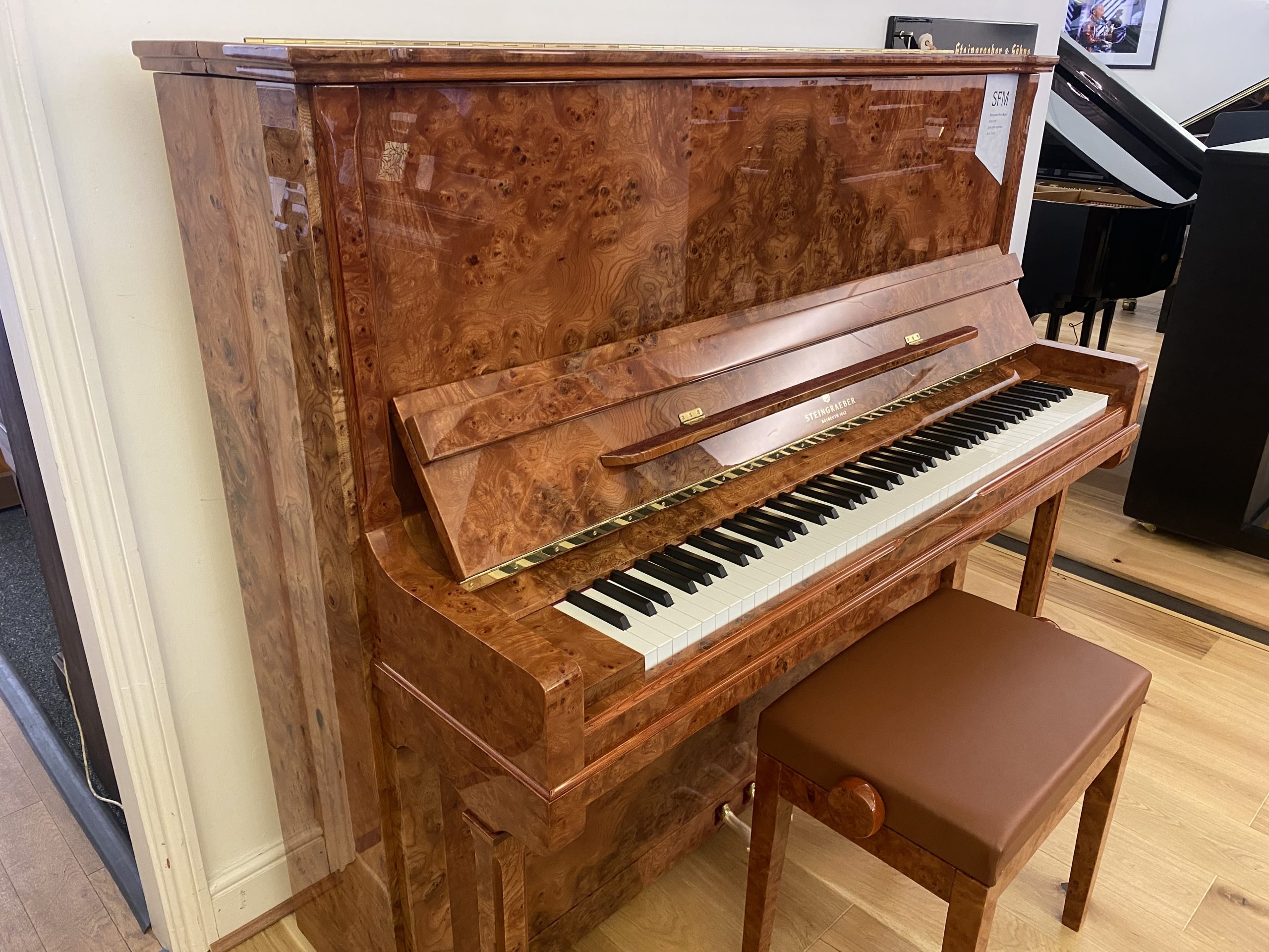 Steingraeber Model 138 SFM Sostenuto view