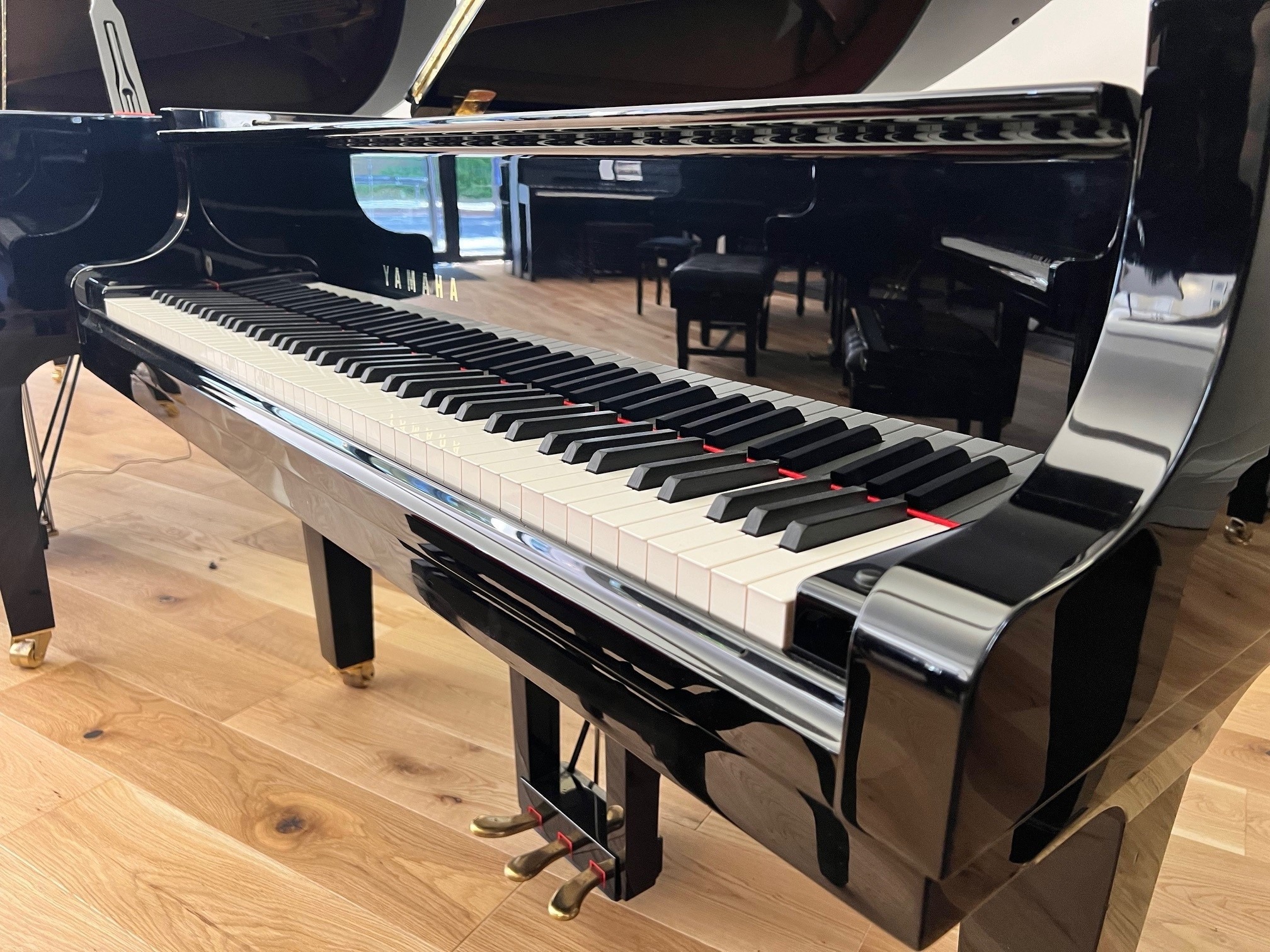 Yamaha C3X Silent Boudoir Grand Piano view