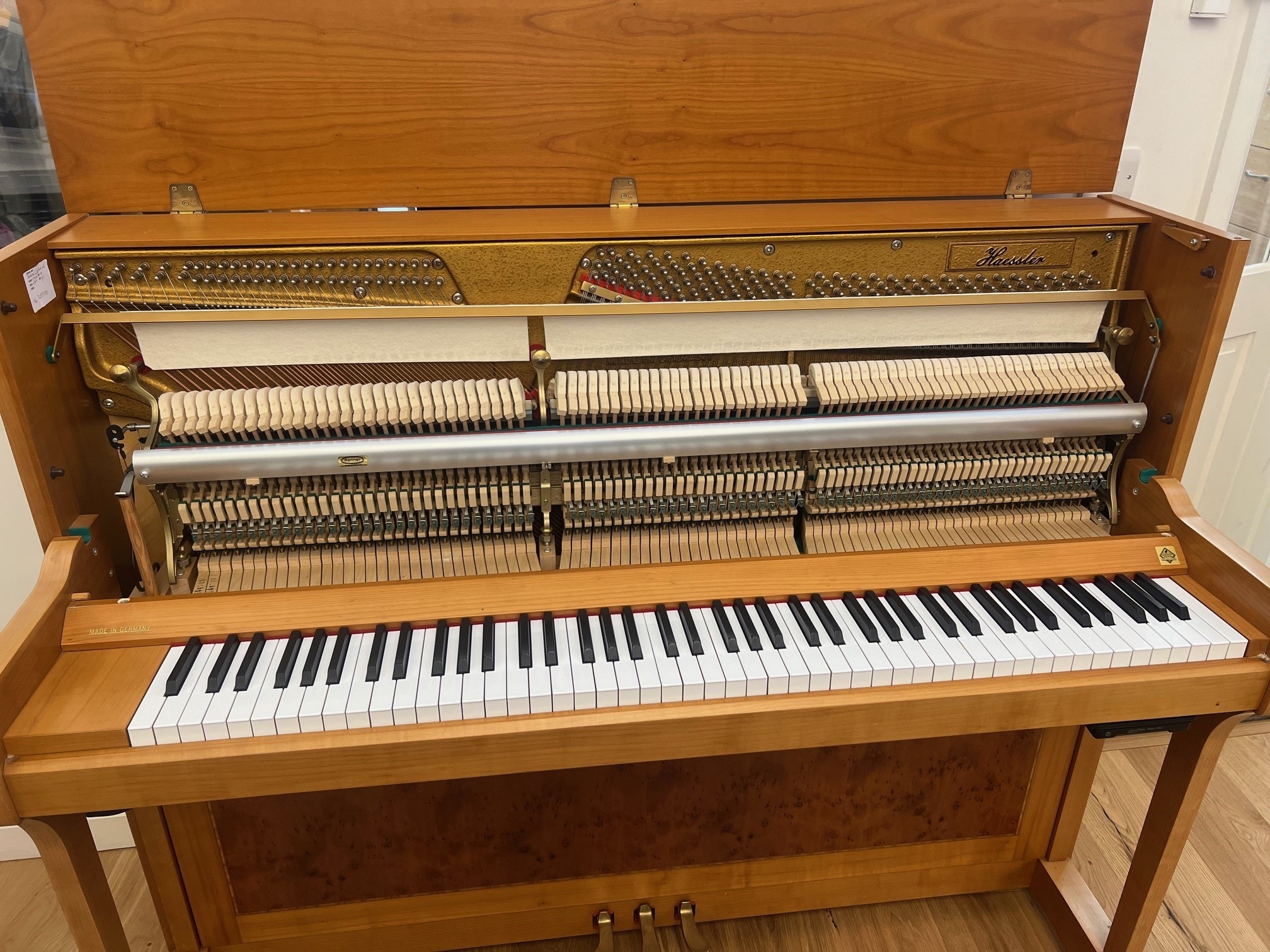 Haessler 118 with QuietTime Silencer system - This piano is being prepared. Please contact us to arrange a viewing. view