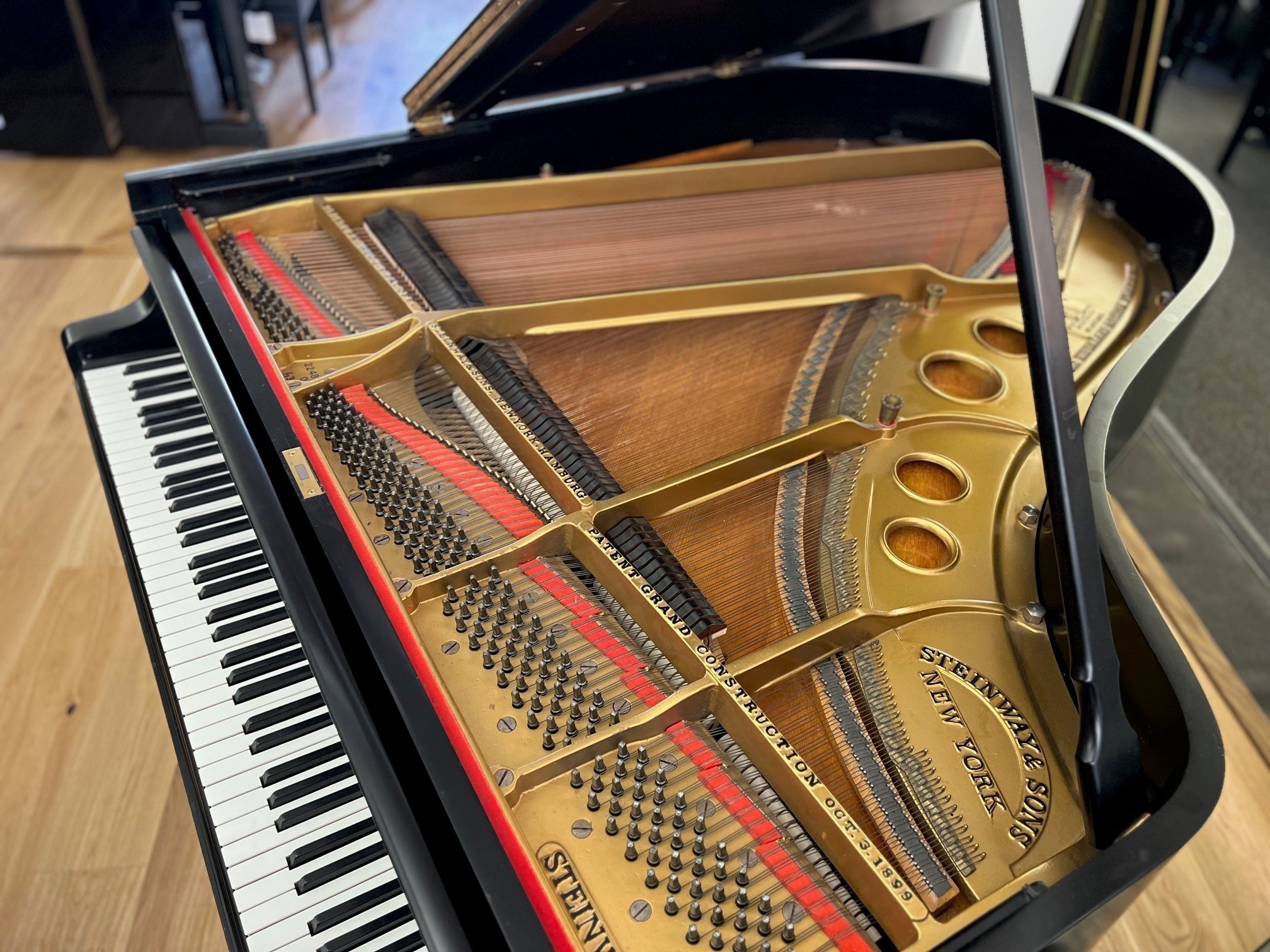 Steinway O - This piano is being prepared. Please contact us to arrange a viewing. view