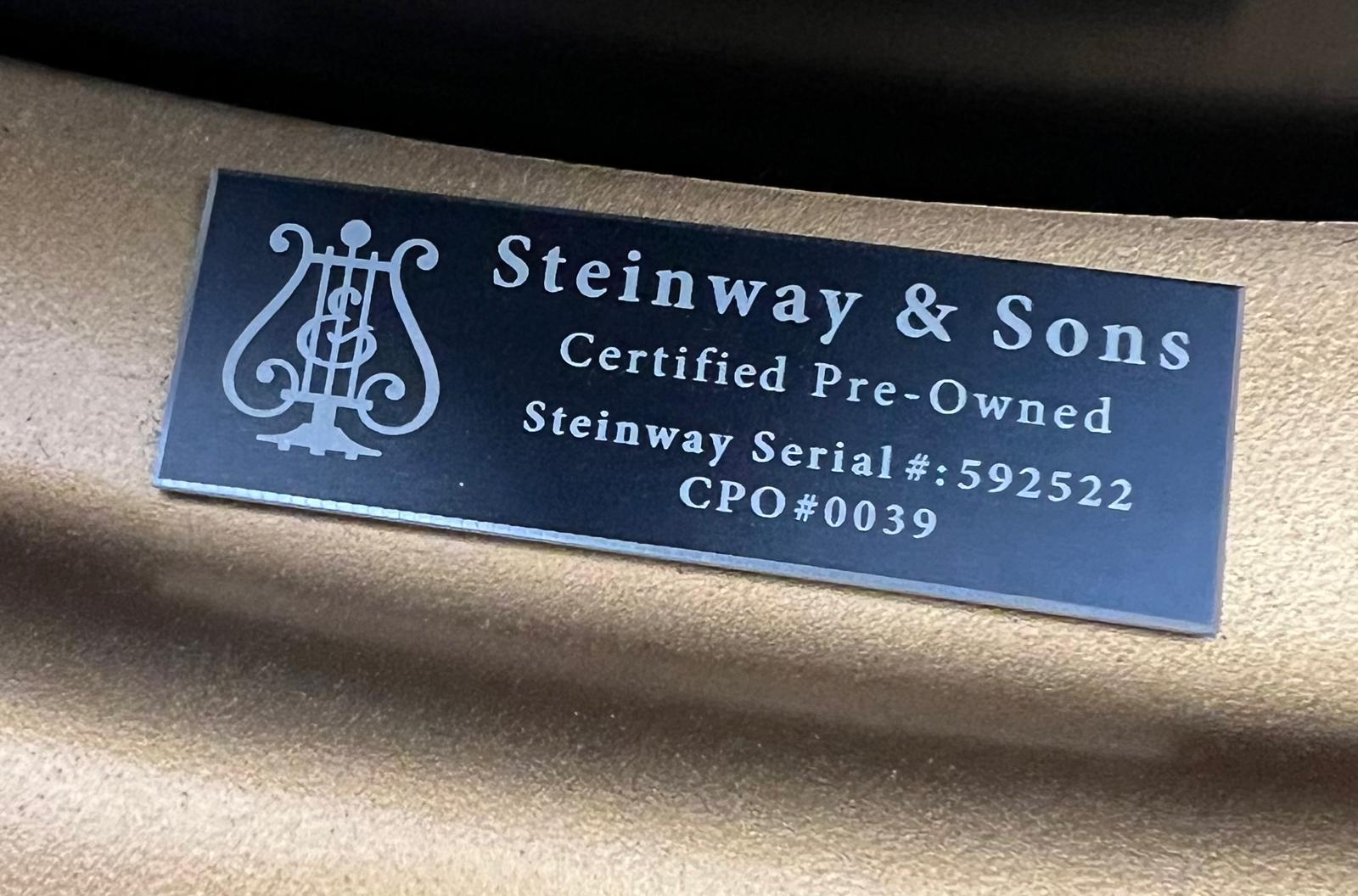 Steinway Model O view