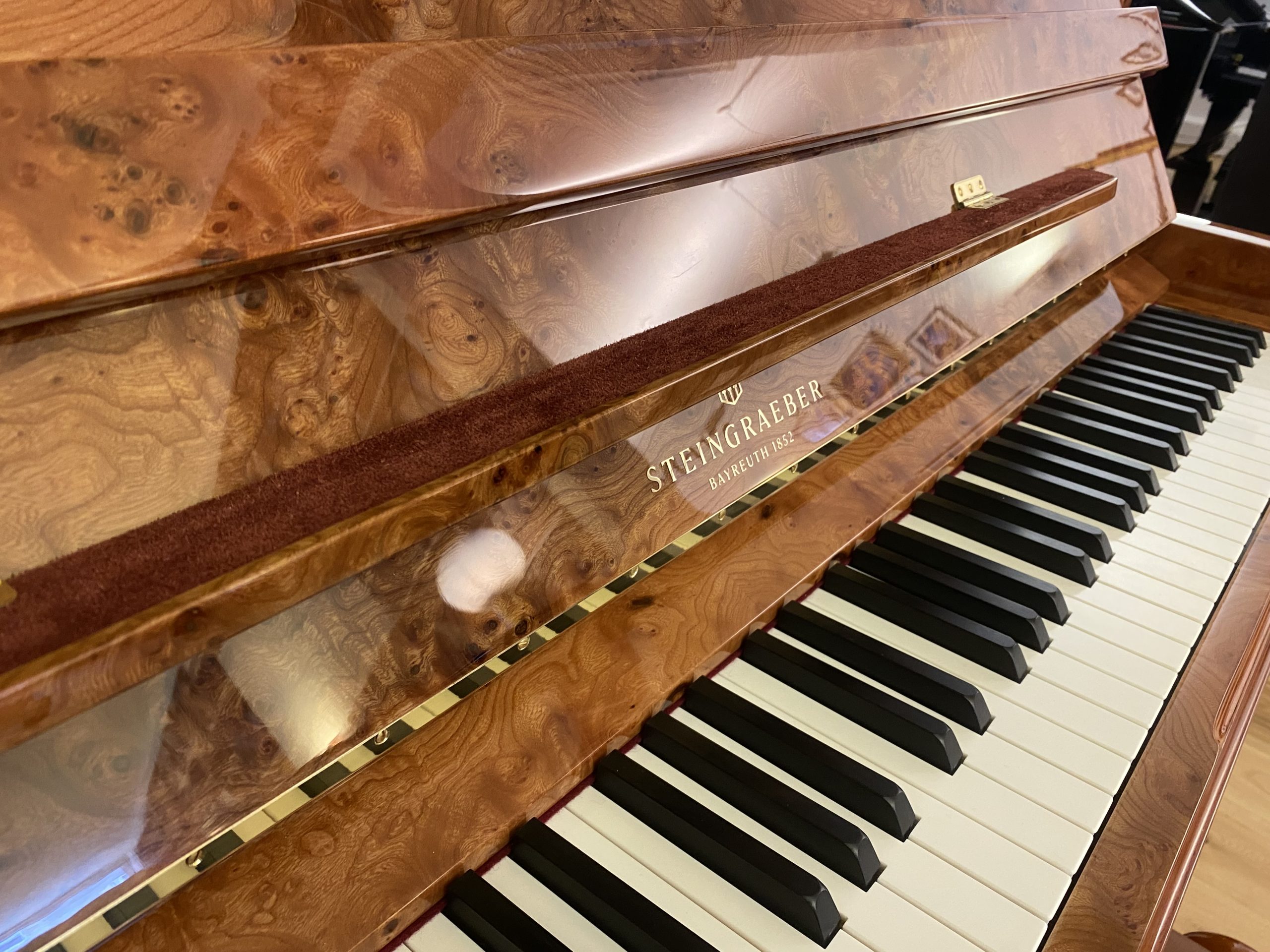 Steingraeber Model 138 SFM Sostenuto view