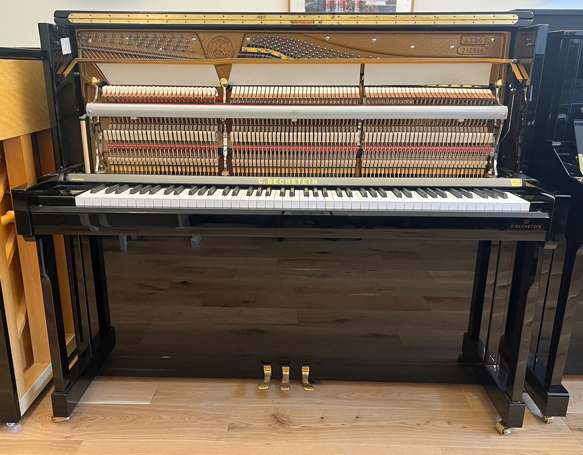C Bechstein A124 view