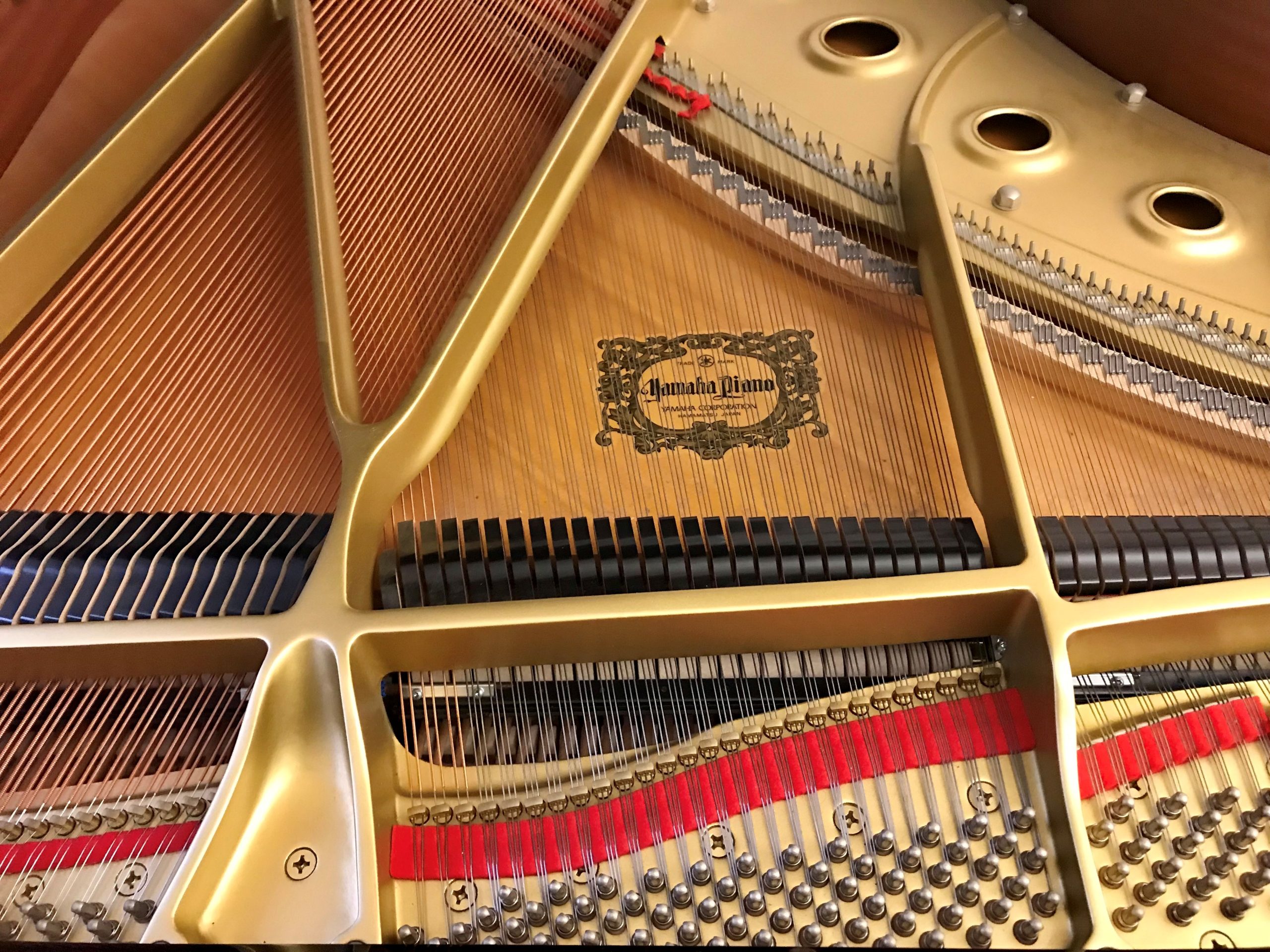 Yamaha G1 with Quiet Time system view