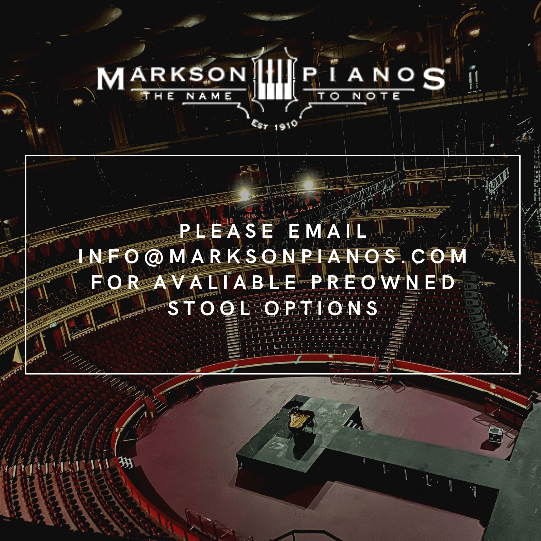 Antique Concert leather Top Adjustable Stool