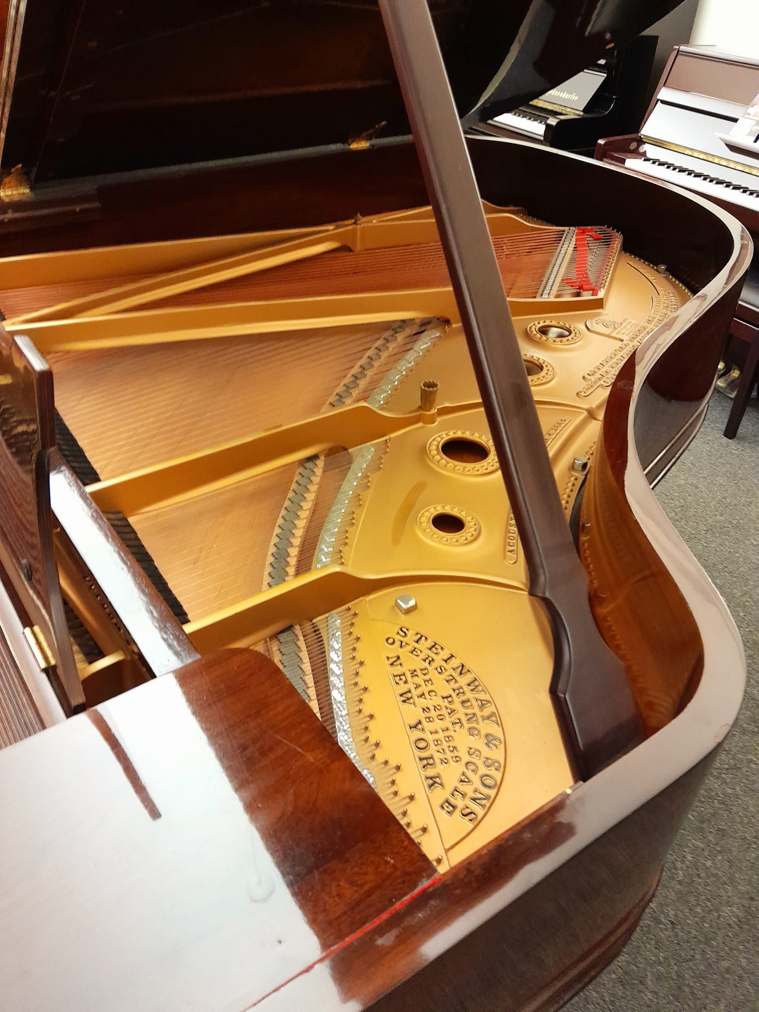 Steinway Model A view