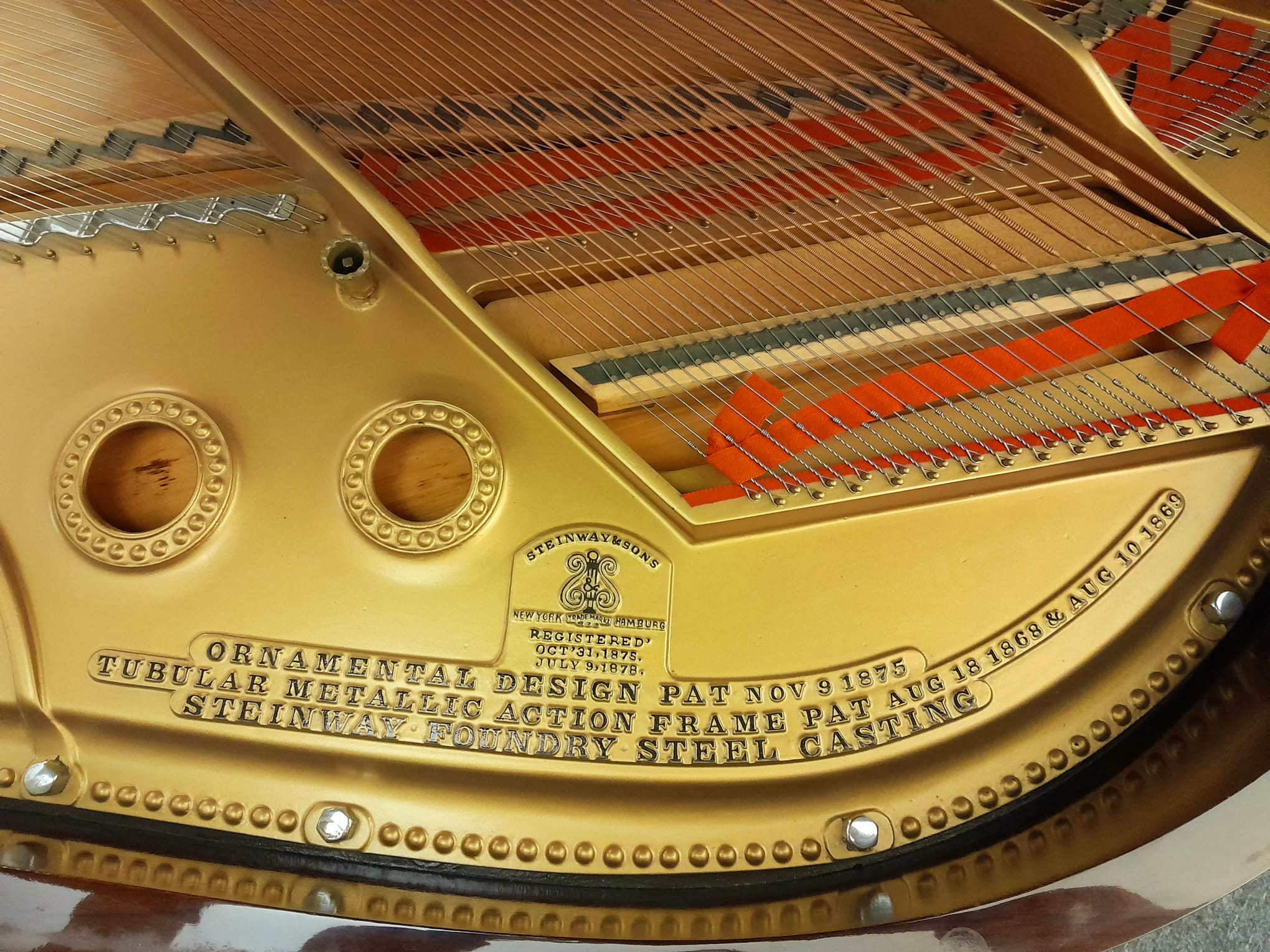 Steinway Model A view