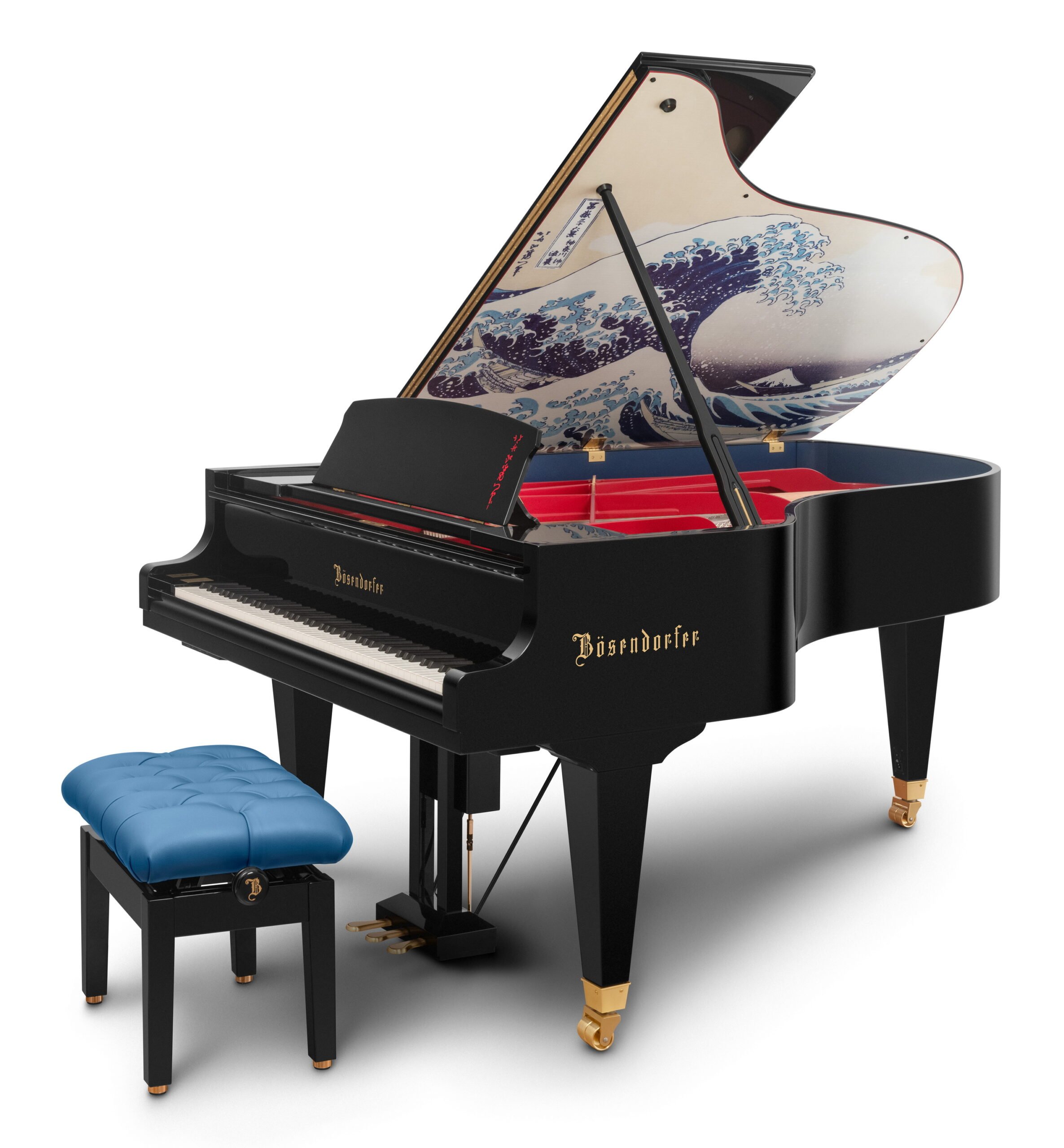 Bosendorfer 214VC – The Great Wave Off Kanagawa