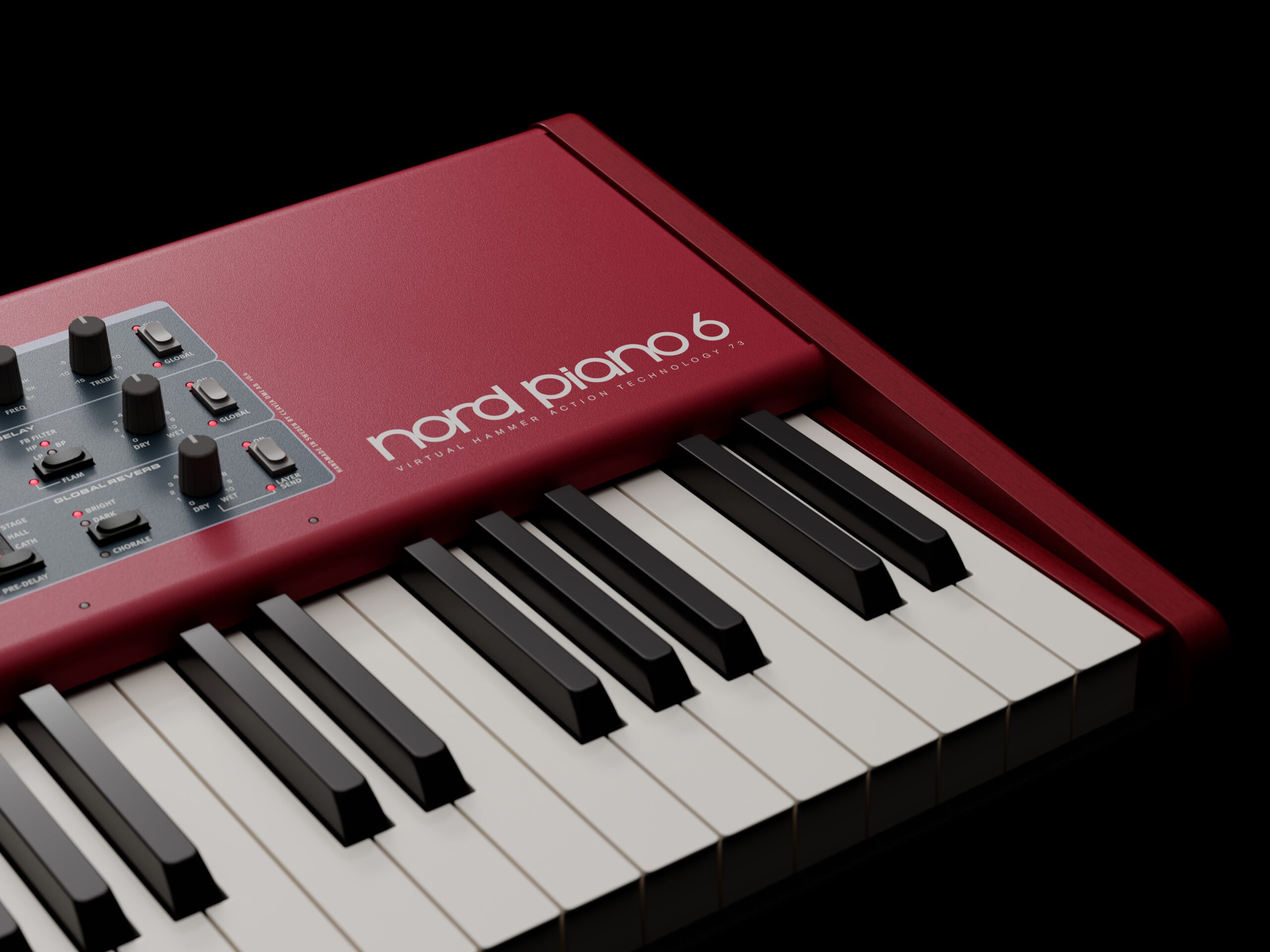 Nord Piano 6 88 view